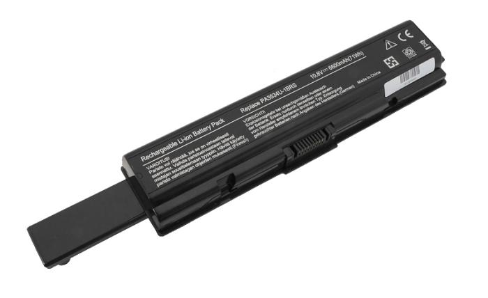 Movano bateria Toshiba A200, A300 10.8V/11.1V, 6600mAh [BT/TO-A200H]