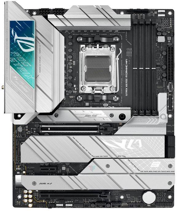 Asus ROG STRIX X670E-A GAMING WIFI (AMD X670E) [AM5, 4xDDR5 do 8000MHz, (HDMI 2.1, DP 1.4) (4xM.2, 1xPCIe 5.0 x16, 1xPCIe 4.0 x16 (x4), 1xPCIe 3.0 x1), WiFi 6E, BT 5.2, ATX]