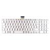 Klawiatura do notebooka Toshiba Satellite C850 C850D C855 C855D C870 C870D L850 L850D L855 L855D L870D L870 biała wyspowa, pionowy enter [K0140]