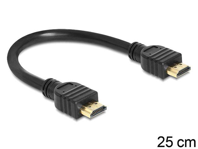 Delock Kabel HDMI M / HDMI M v1.4 (0.25 m) [83352]