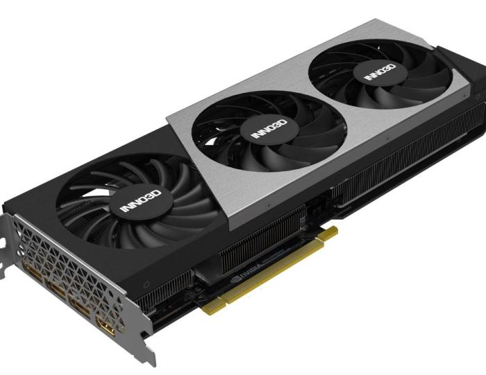 GeForce PCI-E RTX4070 INNO3D 12GB GDDR6X Twin X3 OC [N40703-126XX-185252L] (1xHDMI 2.1a, 3xDP 1.4a) (192-bit, PCI-E 4.0)
