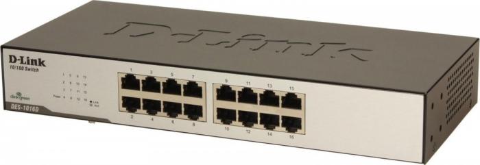 D-Link Switch 10/100 Mbit/s 16-port [DES-1016D/E]