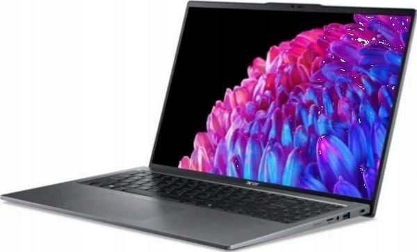 Acer Swift Go 16 SFG16-72 [NX.KVPEP.002] 12-Core Intel Ultra 7 155U/16 1920x1200 matowa IPS/32GB/1TB/Intel Graphics/pk białe/1.6kg/Win11Home (szary)