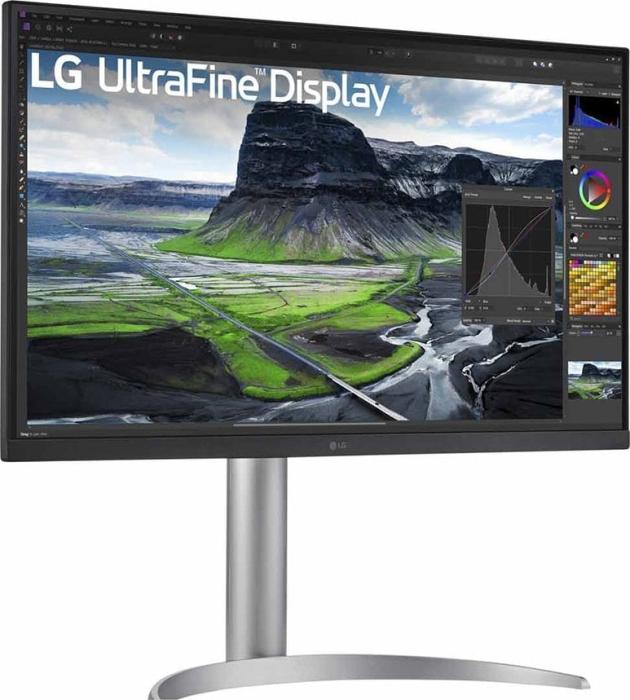 27’’ LG 27UQ850-W (IPS LED, 3840x2160, 400, 5ms, 60Hz) (2xHDMI, DP, 2xUSB-3.0, USB-C, Audio) pivot, głośniki (2x5W), czarny
