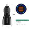 Tkey Ładowarka samochodowa QuickCharge 3.0 (QC 3.0) LED (12-32V) (12 1.8A, 9V 2A, 5V 6A) 18W 2xUSB [LZ-681]