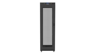 Lanberg szafa rack stojąca 19 42U 800x1200 drzwi perforowane (czarny) [FF01-8242-23BL]