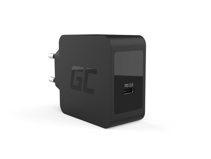Green Cell Quick Charge 3.0 Uniwersalna ładowarka (zasilacz) sieciowa 230V / 1xUSB-C (18W) [CHAR07]