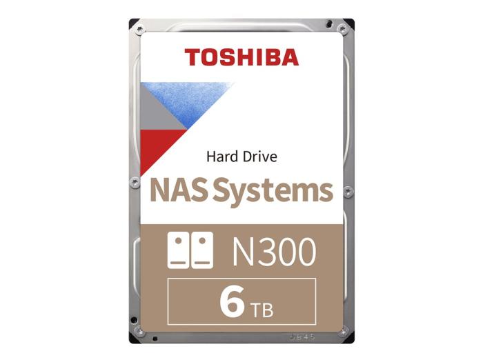 Toshiba N300 NAS 6TB (SATA III, ATA/600, 256MB, 7200) [HDWG460EZSTA]