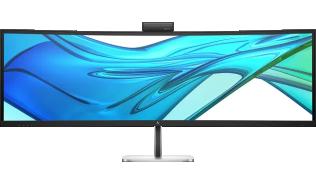 (49) HP Series 5 Pro Conferencing 549pm [B7GV8AAABB] (IPS, 5120x1440, 400, 5ms, 100% sRGB, 165Hz) (1xHDMI1.4, 1xDP 1.2, 2xUSB-A 2.0) pivot, czarny