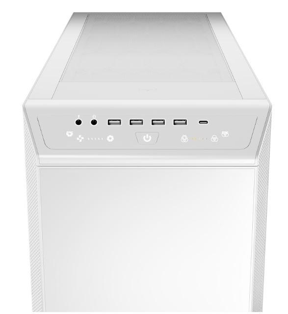 be quiet! Dark Base Pro 901 White (szkło hartowane) (4xUSB 3.2 Gen1, USB-C 3.2 Gen1) (6x2.5, 2x3.5) [BGW51]