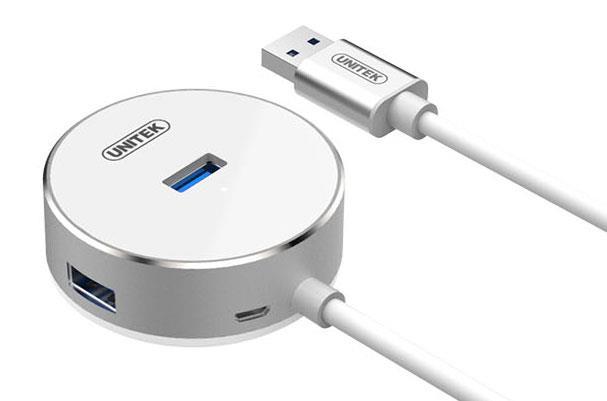 Unitek Y-3197 hub 4 x USB 3.0 (aluminium)