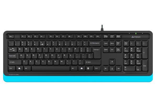 A4Tech FSTYLER FK10 Orange USB (niskoprofilowa, czarny-pomaranczowy)