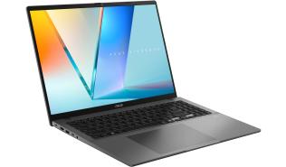 Asus VivoBook S16 OLED [M3607GA-SH011W] 6-Core AMD Ryzen AI 7 445 /16 1920x1200 błyszcząca OLED 60Hz / 16GB DDR5 (maks 32GB) / 512GB / AMD Radeon 840M / pk / 70Wh / 1.7kg / Win11Home (szary)