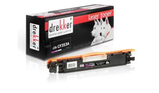 DLH-CF353A (130A) - magenta, toner Drekker, 1000 stron (zamiennik CF353A) (HP Color LaserJet Pro M176n, M177fw)