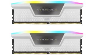 DDR5 32GB (2x16GB) 5200 MHz Corsair Vengeance RGB White CL36 1.25V [CMH32GX5M2B5200C40W]