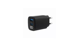 Ładowarka sieciowa Gembird USB QC3.0 Type-C 30W PD LCD (czarny) [TA-UC-PDQC30LCD-BK-01]