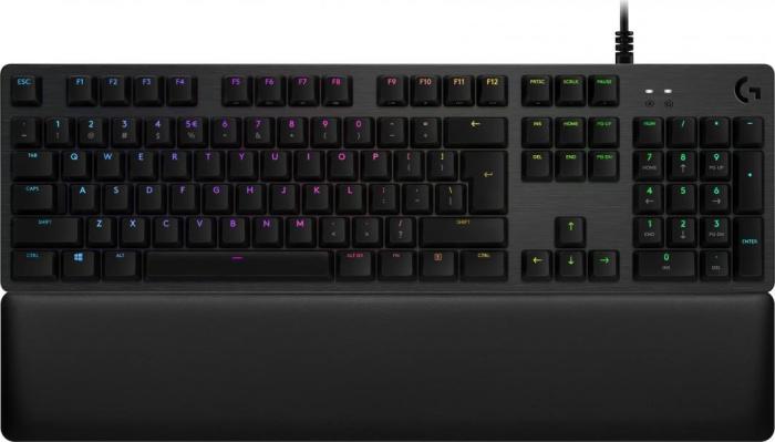 Logitech G513 Tacticle (mechaniczna, podświetlenie RGB, przełączniki GX Brown (sprężynujące)) [920-009330]