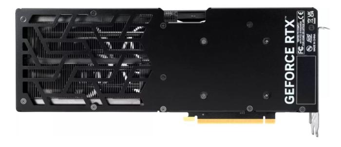 GeForce PCI-E RTX4070 Gainward 12GB GDDR6X Phanther [471056224-3826] (1xHDMI 2.1a, 3xDP 1.4a) (192-bit, PCI-E 4.0)