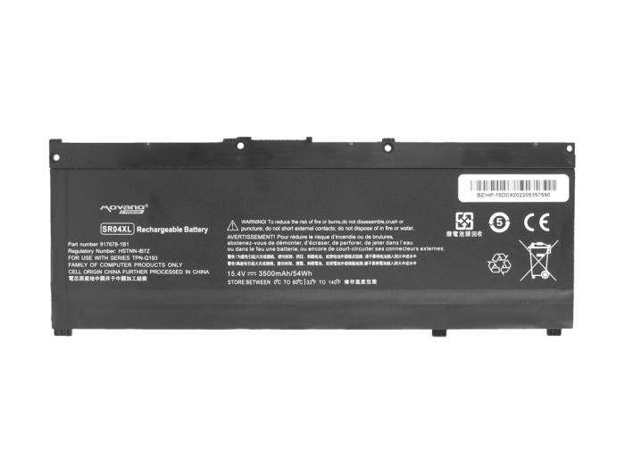 Movano bateria HP Omen 15-DC 15.4V, 3500mAh [BZ/HP-15DC, SR04XL]