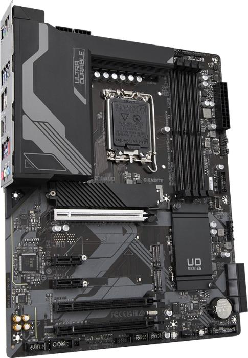 Gigabyte Z790 UD (Intel Z790) [S1700, 4xDDR5 do 7600MHz, (HDMI 2.1, DP 1.2) (3xM.2, 1xPCIe 5.0 x16, 1xPCIe 4.0 x16 (x4), 1xPCIe 3.0 x16 (x1), 2xPCIe 3.0 x1), ATX]