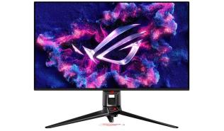 (32) 31.5 Asus ROG Swift OLED PG32UCDMZ (QD-OLED, 3840x2160, 1000, 0.03ms, 240Hz) (2xHDMI 2.1, 1xDP 1.4, 3xUSB-A 3.2, 1xUSB-C 3.2 Alt DP PD 90W, Audio) czarny