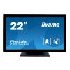 22’’ Iiyama T2234AS-B1 (IPS dotykowy, 1920x1080, 350, 1000:1, 8ms, 60Hz) (HDMI, 2xUSB 2.0 OTG, 2xUSB 3.0, LAN) (VESA) głośniki, pivot, czarny