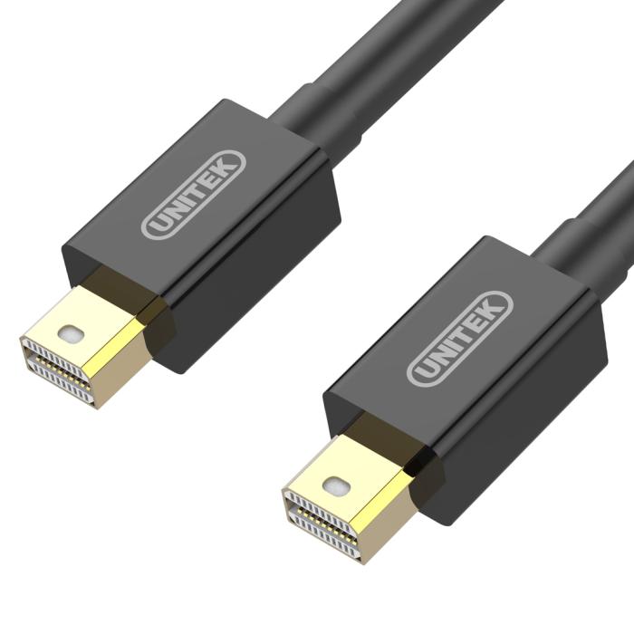 Unitek kabel mini DisplayPort 1.2 (M) / mini Display Port M (2.0m) [Y-C613BK]