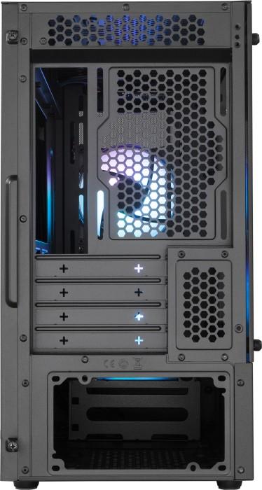CoolerMaster MasterBOX MB311L ARGB (czarny) (szkło hartowane) (2xUSB 3.2 Gen1) (2x2.5, 2x3.5/2.5) [MCB-B311L-KGNN-S01]