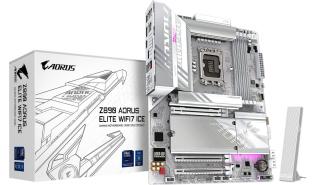 Gigabyte Z890 AORUS ELITE WIFI7 ICE [S1851, 4xDDR5 do 9200MHz, (4xM.2, 1xPCIe 5.0 x16, 2xPCIe 4.0 x16), WiFi 7, BT 5.4, ATX]