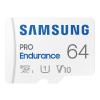Secure Digital 64GB Samsung Micro SDXC Pro Endurance Class 10 UHS-I U1 V10 + adapter (100/30MB/s) [MB-MJ64KA/EU]