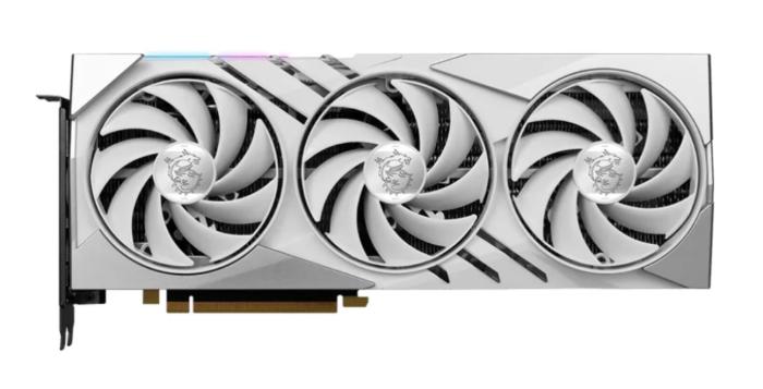 GeForce PCI-E RTX4070Ti Super MSI 16GB GDDR6X Gaming X Slim White [GeForce RTX 4070 Ti SUPER 16G GAMING X SLIM WHITE] (1xHDMI 2.1a, 3xDP 1.4a) (256-bit, PCI-E 4.0)