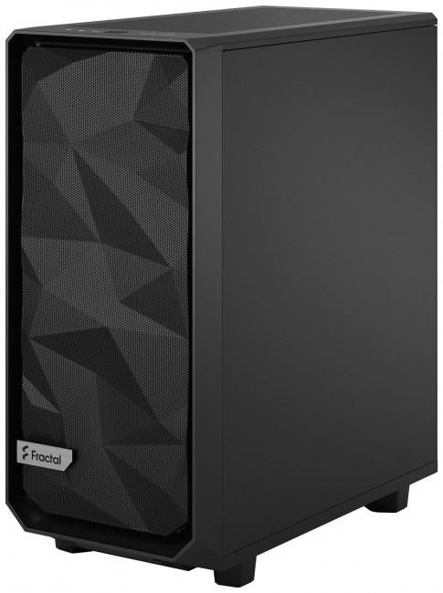 Fractal Design Meshify 2 Compact Black TG Dark Tint (szkło hartowane) (1x USB-C 3.2 Gen2, 2x USB 3.2 Gen1) (4x2.5, 2x3.5) [FD-C-MES2C-02]