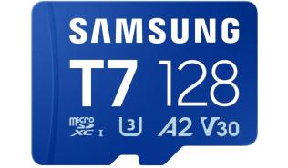 Secure Digital 128GB Samsung Micro SDXC T7 UHS-I U3 A2 V30 (170MB/s) [MB-MB128T/WW]