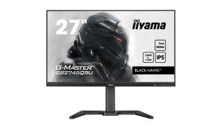 (27) Iiyama G-Master GB2745QSU-B1 (IPS LED, 2560x1440, 250, 1ms, 100Hz) (HDMI, DP, 2xUSB 2.0, Audio) vesa, pivot, głośniki (2x2W), czarny