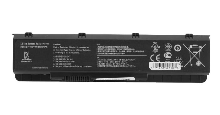 Mitsu bateria Asus N45, N55, N75 11.1V, 4400mAh [BC/AS-N55]
