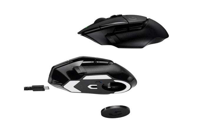 Logitech G502 X Lightspeed Czarna 25600dpi 40G RGB (optyczno-radiowa, 1, 13, wbudowany akumulator) [910-006180]
