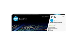 W2191A (219A) - cyan, oryginalny toner drukujący HP, 1200 stron (HP Color LaserJet Pro 3202dn, 3202dw, MFP 3302fdn, 3302dw, 3302fdgw)