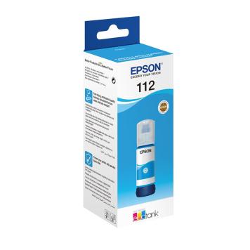 C13T06C24A (112 EcoTank) - cyan, oryginalny atrament Epson, 70 ml, 6000 stron (Epson EcoTank L11160, L15150, L15160, L6550, L6570, L6580)