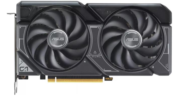 GeForce PCI-E RTX4060Ti Asus 8GB GDDR6 Dual OC V2 [DUAL-RTX4060TI-O8G-V2] (1xHDMI 2.1a, 3xDP 1.4a) (128-bit, PCI-E 4.0)