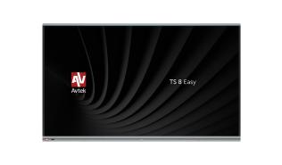 (65) Avtek TS 8 Easy (LCD LED, 3840x2160, 260, 4000:1, 8ms, 60Hz) (2x HDMI, VGA, 3x USB 2.0, USB 3.0, LAN, RS232, Audio) głośniki 2x10W, czarny [1TV330]
