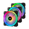 Corsair LL120 RGB LED Static Pressure PWM (3x120 mm) czarny [CO-9050072-WW]