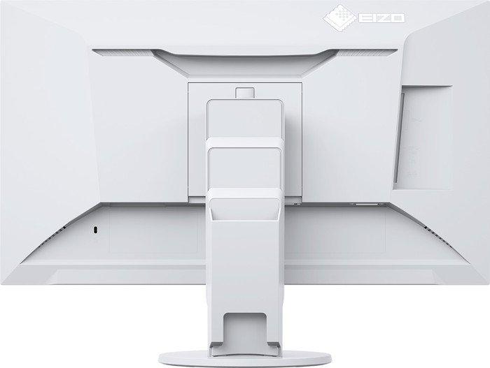 24’’ Eizo FlexScan EV2451-WT (IPS LED, 1920x1080, 250, 5ms, 60Hz) (VGA, DVI, HDMI 1.4, DP) pivot, głośniki, biały
