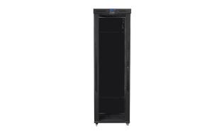 Lanberg szafa rack stojąca 19 42U 600x1200 drzwi szklane LCD (czarny) [FF01-6242-12BL]