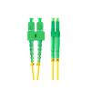 Lanberg patchcord światłowód SM SC/APC-LC/APC DUPLEX 3mm LSZH G657A1 żółty (2m) [FO-SALA-SD11-0020-YE]