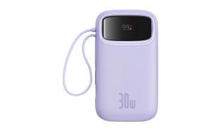 Power Bank Baseus Qpow 2 20000mAh 30W 1xUSB-A/3xUSB-C (fioletowy) (Quick Charge 3.0, Power Delivery 3.0) [P10055009513-00]