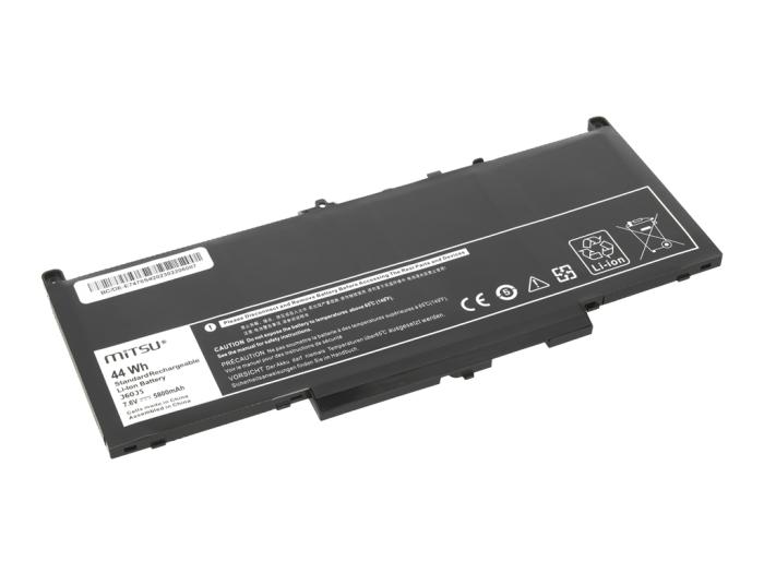 Mitsu bateria Dell Latitude E7270, E7470 7.4V/7.6V, 5800mAh (44Wh) 4 ogniwa [BC/DE-E7470S]