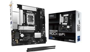 Asrock B860M ROCK WIFI WIFI (Intel B860) [S1851, 2xDDR5 do 8333MHz, (HDMI 2.1, DP 1.4) (2xM.2, 1xPCIe 5.0 x16, 1xPCIe 4.0 (x1), WiFi 6E, BT 5.3, micro ATX]