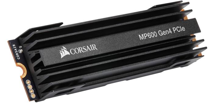 Corsair MP600 1TB SSD M.2 2280 PCIe Gen4x4 NVMe TLC (4950/4250MB/s) (DRAM) [CSSD-F1000GBMP600R2]