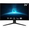 24’’ Gigabyte G2422C (VA zakrzywiony 1500R, 1920x1080, 250, 4ms, 180Hz) (2xHDMI, DP 1.2a, Audio) vesa, czarny