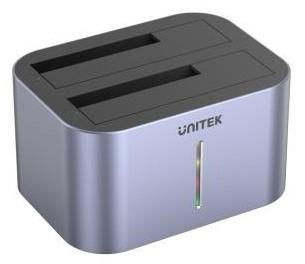 Unitek S1306A Stacja dokująca HDD 2x2.5, 3.5 USB 3.2 Gen1 clone function